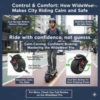 Wide Wheel Pro: Smooth, Safe, and Confident City Riding