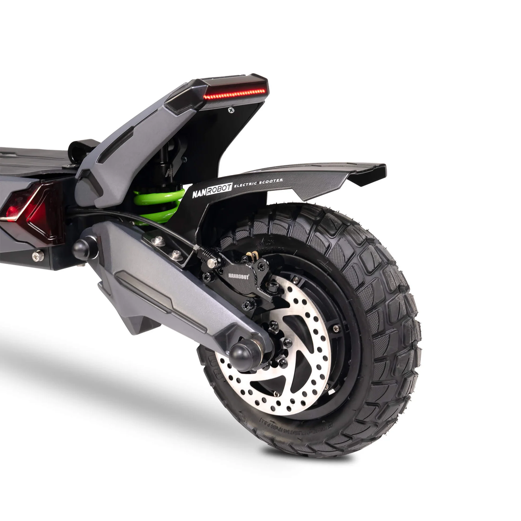 Nanrobot N6 40 mph performance scooter featuring robust frame and large wheels
