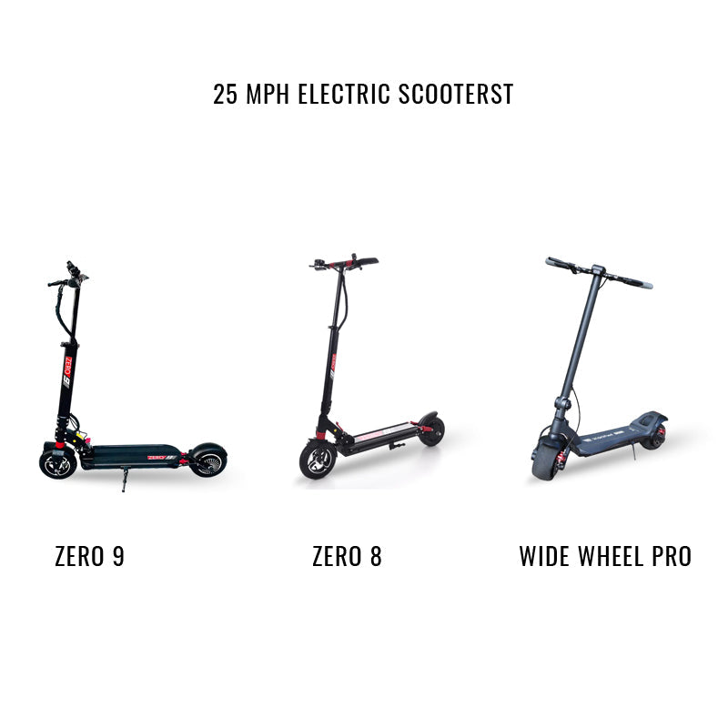 Best E Scooters in 2025? Zero 8, 9, and Wide Wheel