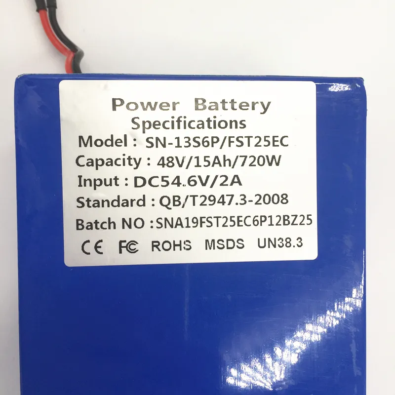 Mercane WideWheel Pro Battery | 48V- 15AH