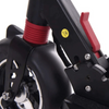 Close-up of ZERO 8 electric scooter folding handlebars and stem