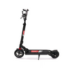 Folded ZERO 8 scooter showing compact and portable design