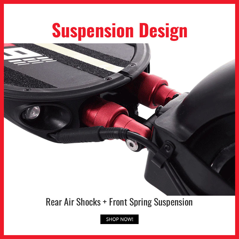 Zero 9 rear air suspension system under the deck
