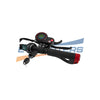 Zero 10X dual-motor scooter on rough terrain